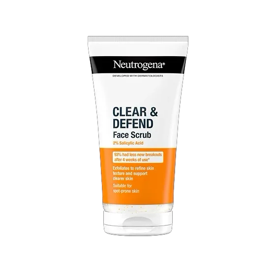 תרחיץ פנים גרגירים Neutrogena