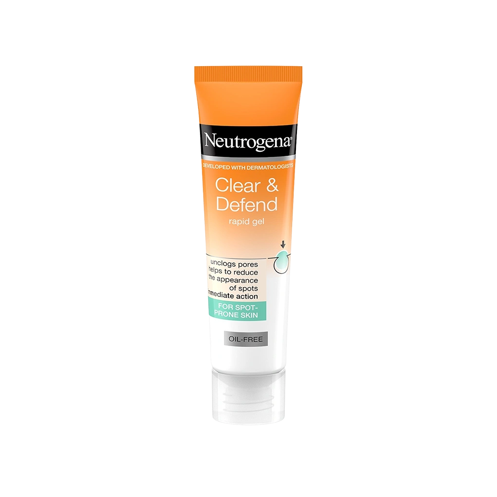 ג'ל לטיפול מהיר בפצעים ואקנה Neutrogena