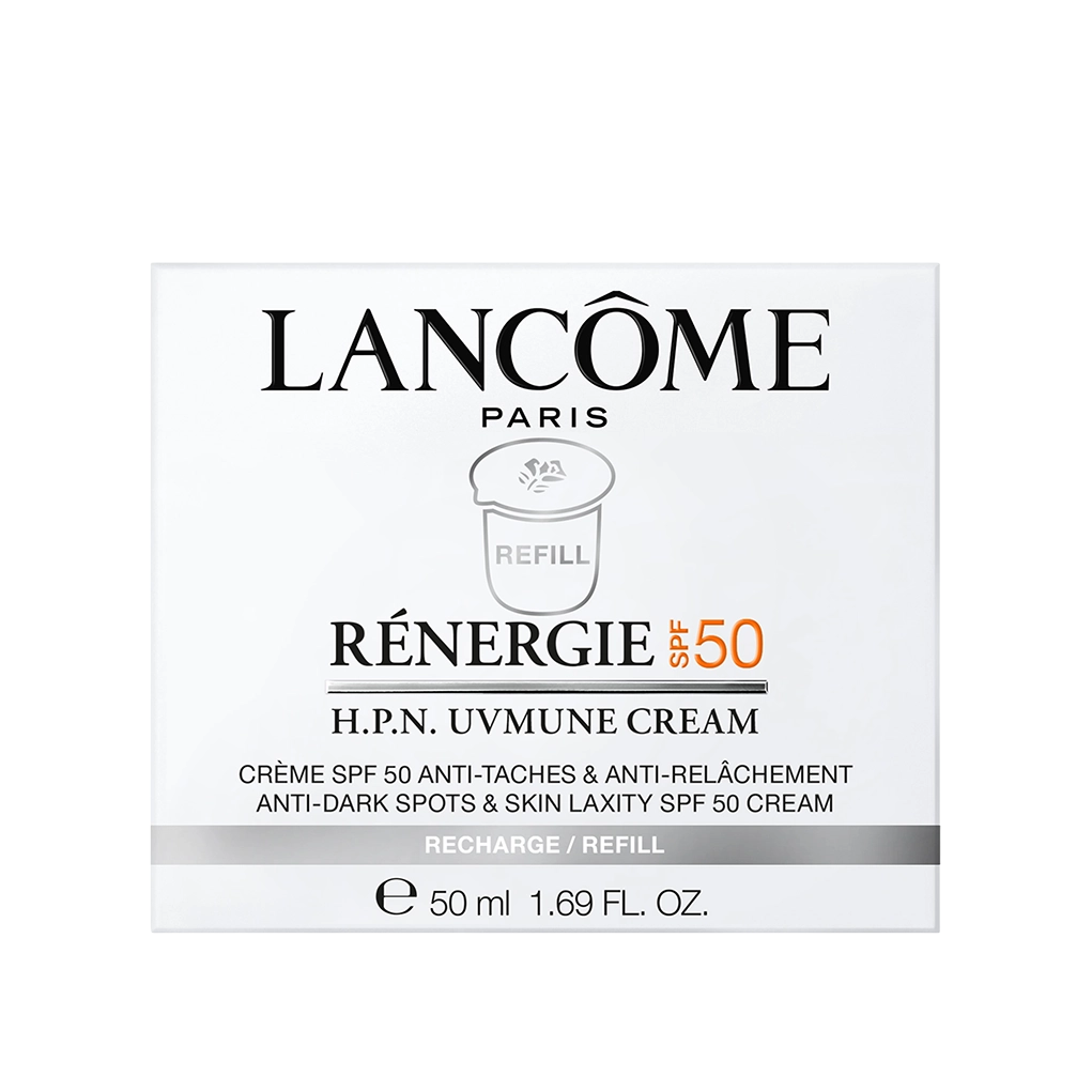 קרם רנרג'י SPF50 uvmune H.P.N למילוי חוזר Lancome