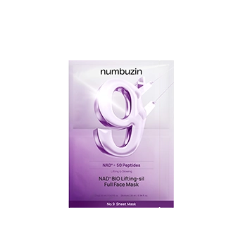 No. 9 Nad Bio Lifting-Sil Full Face Pack Sheet Numbuzin