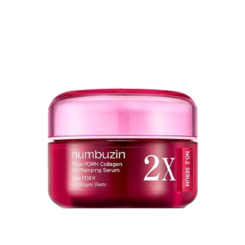 No.2 Rose PDRN Collagen 2X Plumping Serum Numbuzin