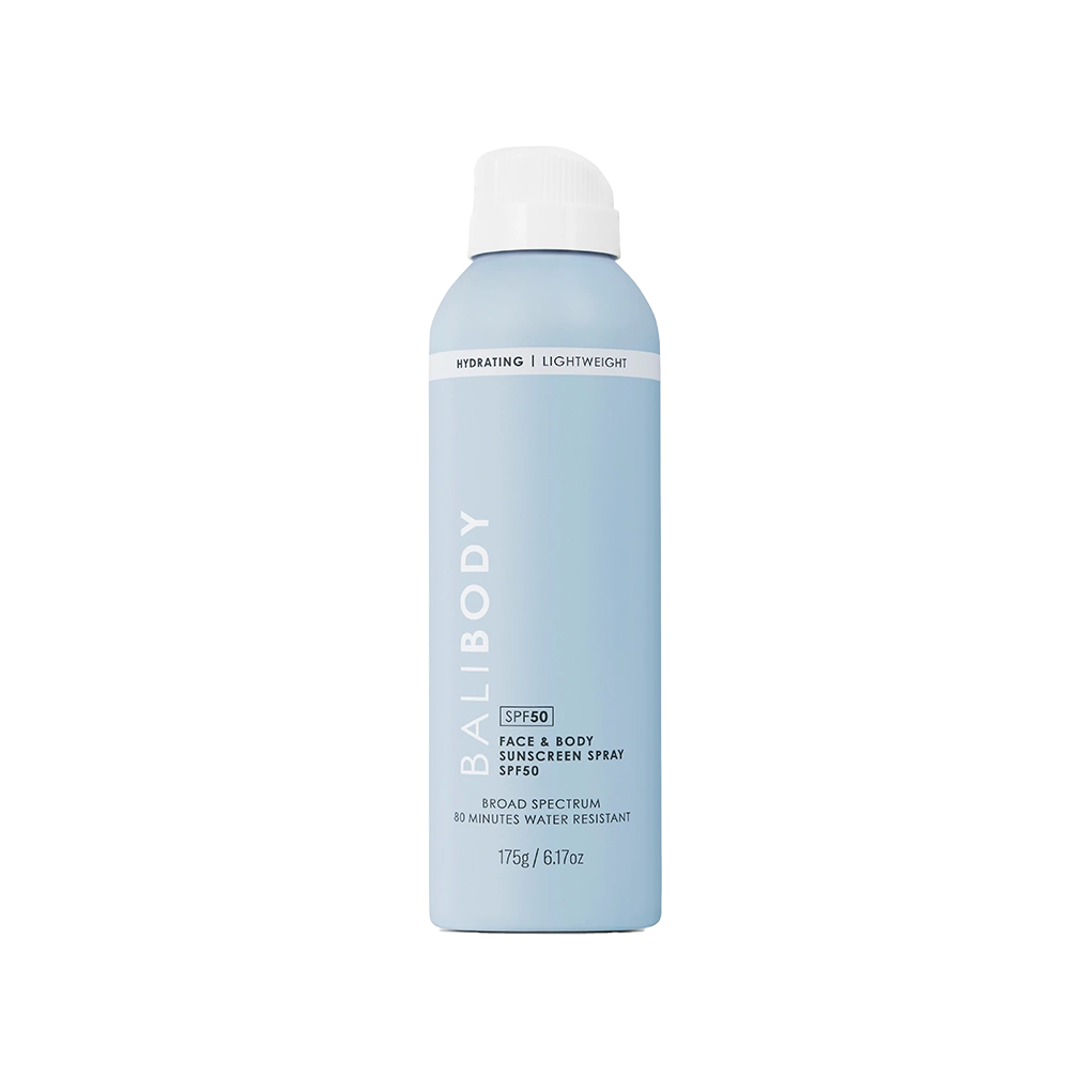 ספריי מקדם הגנה 50SPF BALI BODY